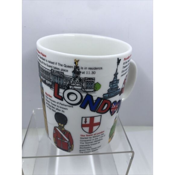 London England Souvenir Large Ceramic Coffee/ Tea  Mug - Picture 1 of 16